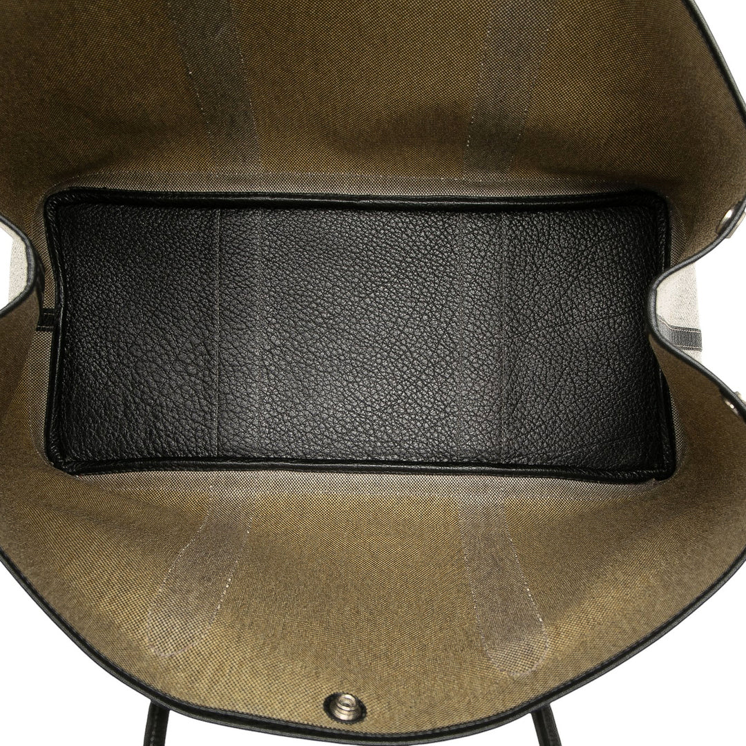 Hermès Toile and Negonda Garden Party 49 Gris – GABY PARIS Authentique