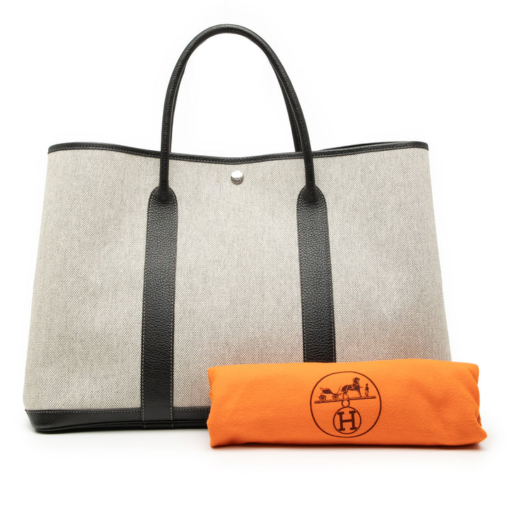 Hermès Toile and Negonda Garden Party 49 Gris – GABY PARIS Authentique