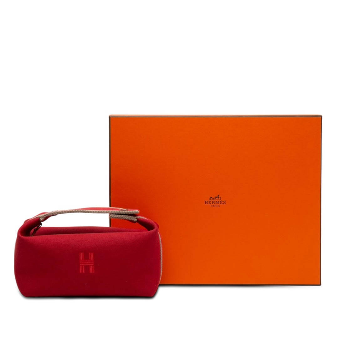 Hermès Small Toile Bride A Brac Étui
