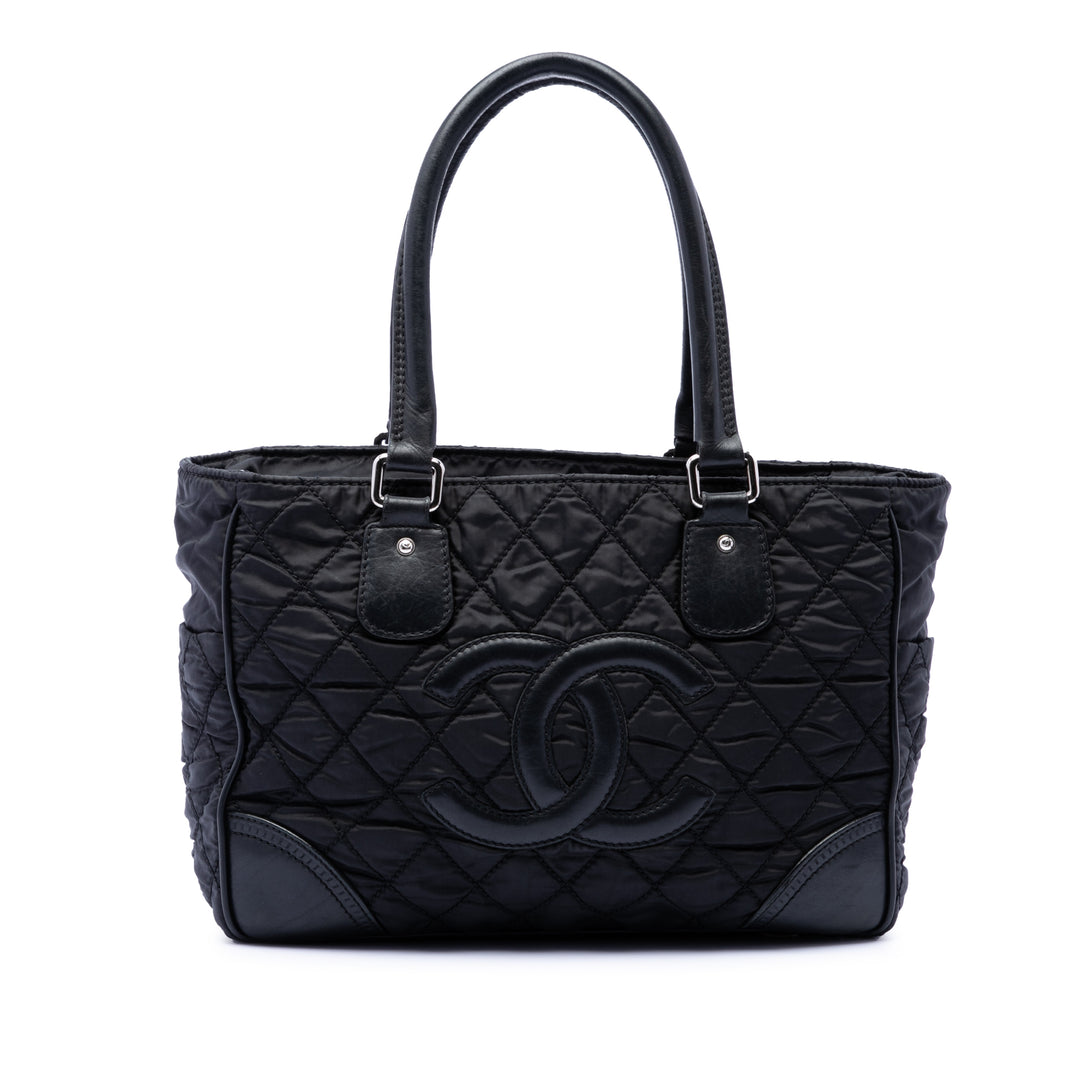 Chanel Paris New York Matelassé Nylon Cabas