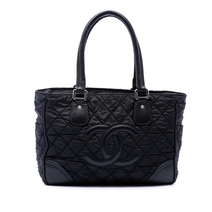 Chanel Paris New York Matelassé Nylon Cabas