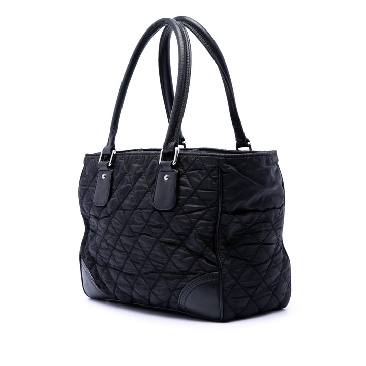 Chanel Paris New York Matelassé Nylon Cabas