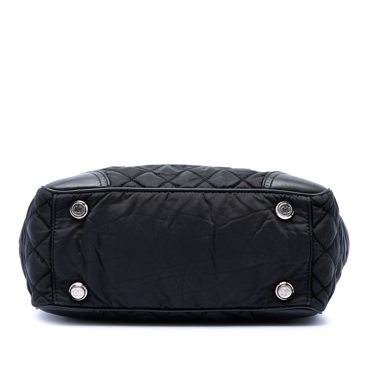 Chanel Paris New York Matelassé Nylon Cabas