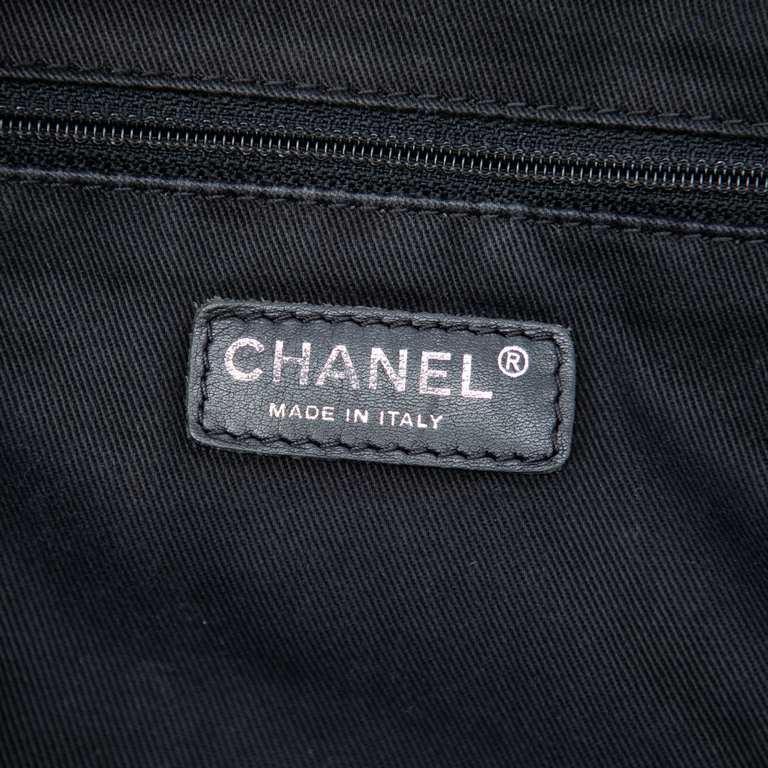 Chanel Paris New York Matelassé Nylon Cabas