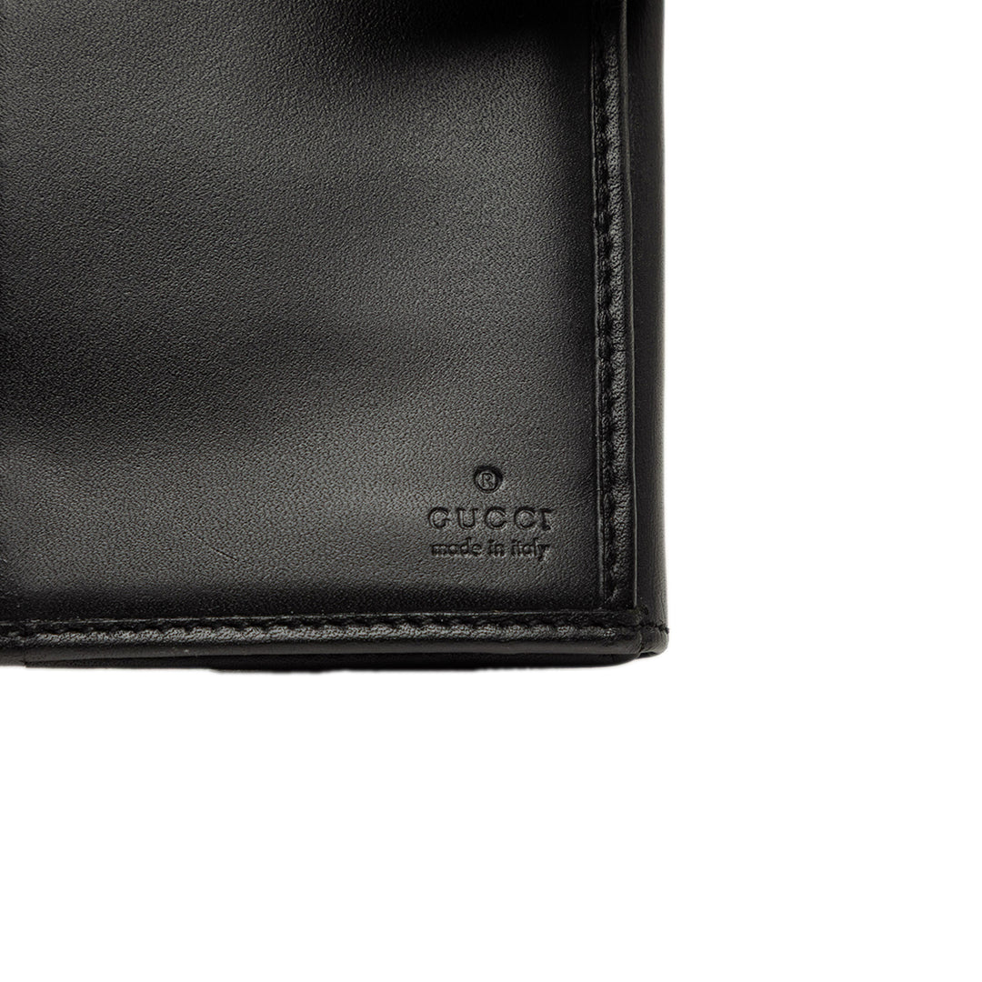 Gucci Toile et Cuir Web Continental Portefeuille
