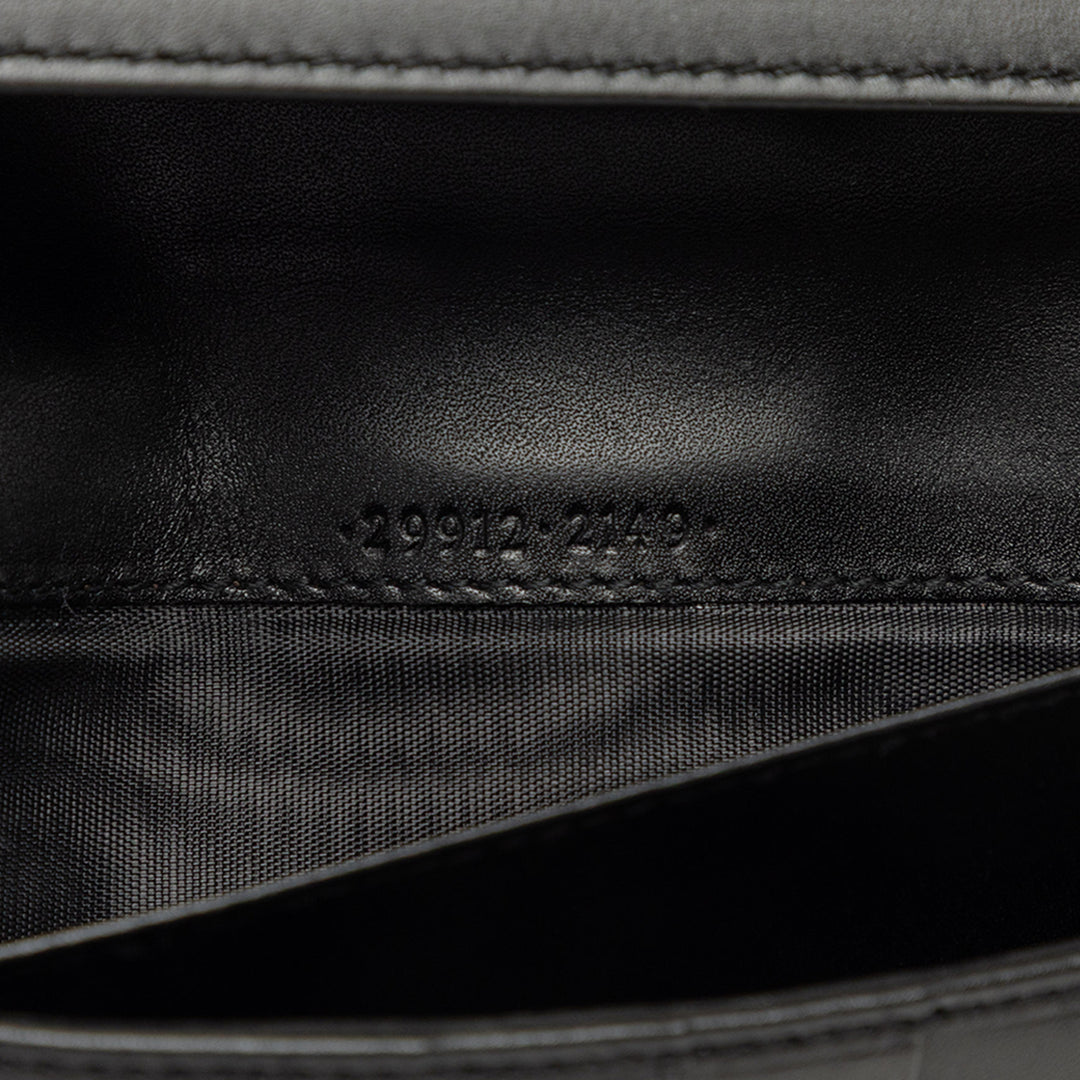 Gucci Toile et Cuir Web Continental Portefeuille