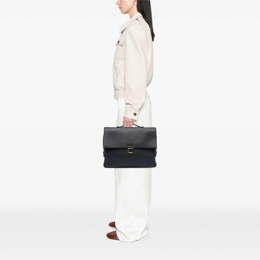 Louis Vuitton Taiga Vassili PM Noir