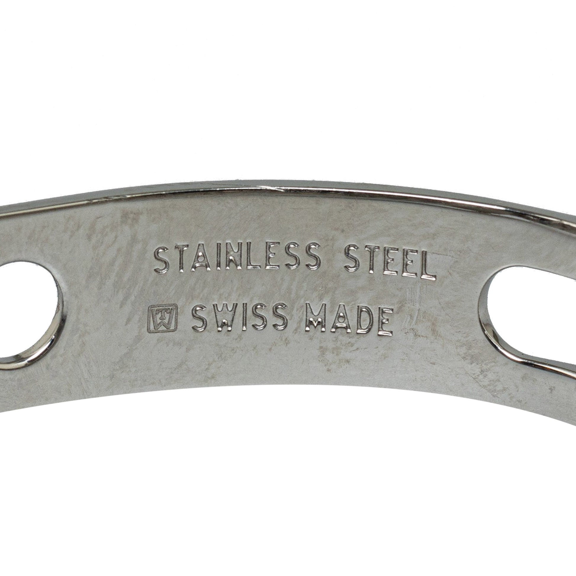 Quartz Stainless Steel Watch Silver - Gaby Paris