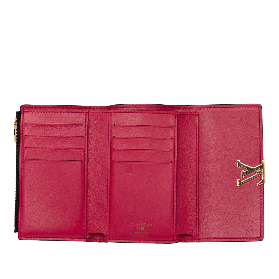 Louis Vuitton Taurillon Capucines Compact Portefeuille