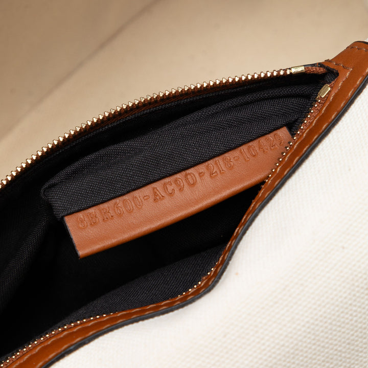 Fendi Zucca brodé Toile Baguette Sac