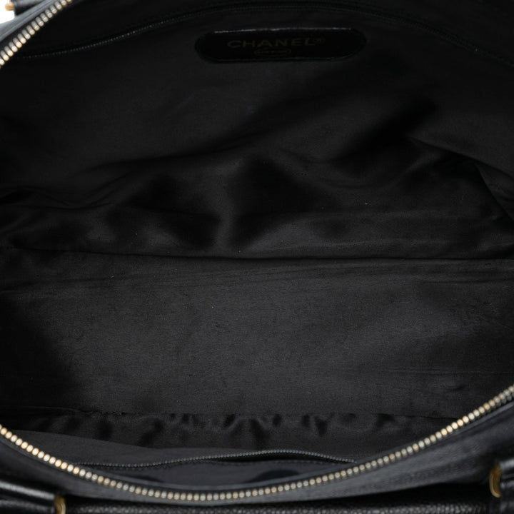 Chanel CC Caviar Front Pocket Cabas