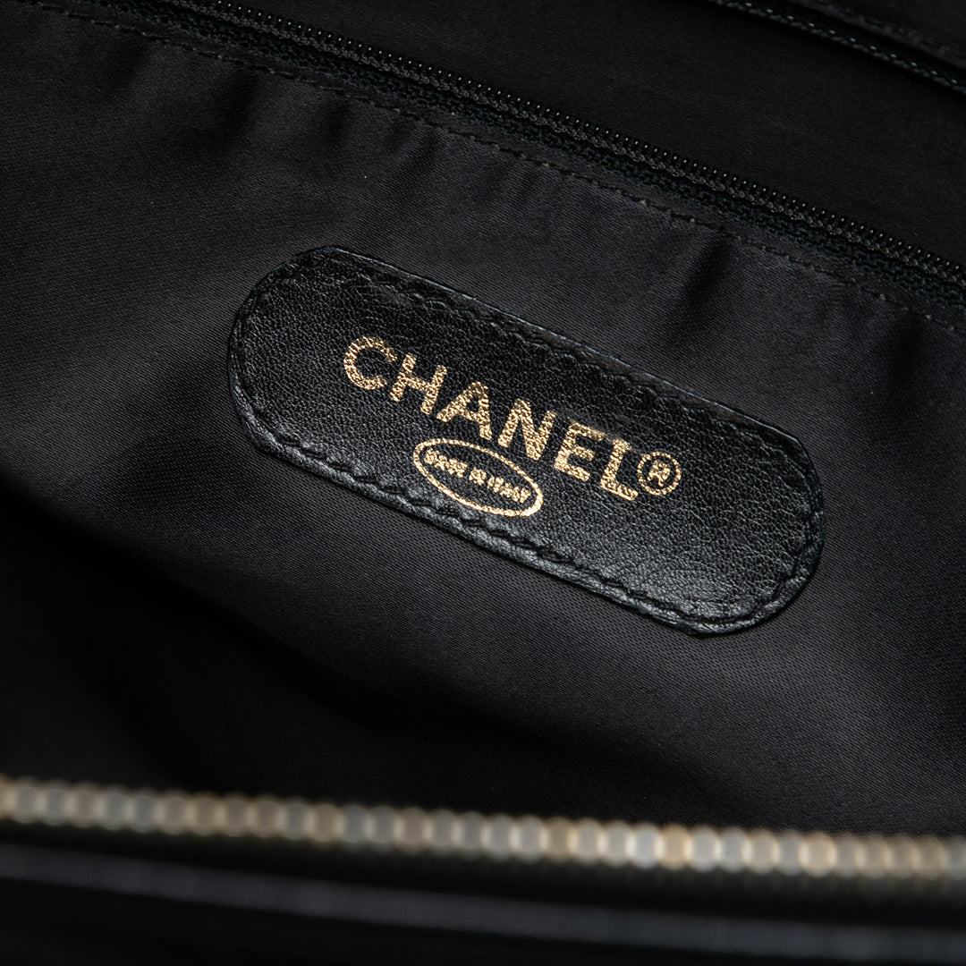 Chanel CC Caviar Front Pocket Cabas