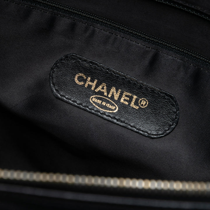 Chanel CC Caviar Front Pocket Cabas