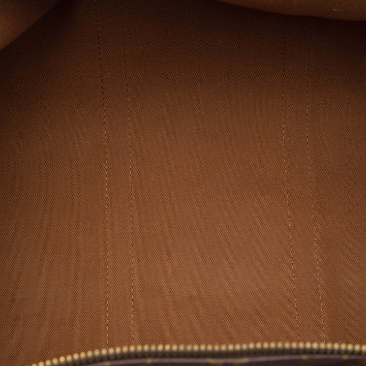 Louis Vuitton Keepall 55 Monogram Marron – vue 4 – GABY PARIS