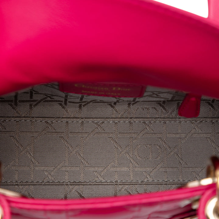 Dior Mini Cuir d’agneau Cannage Lady Dior