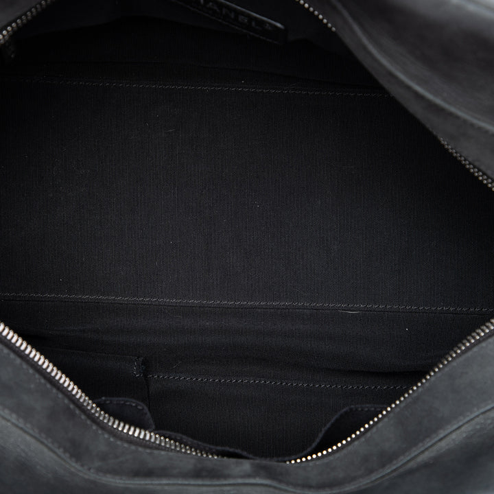 Chanel Matelassé Irisé Chic Quilt Sac bowling Cuir de veau