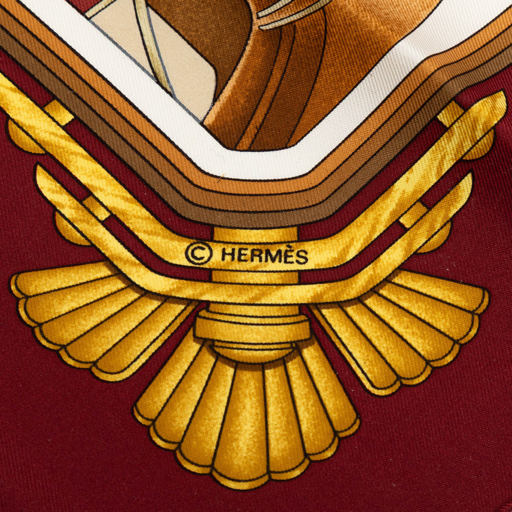 Hermès Automobile Soie Foulard 90 – GABY PARIS Authentique