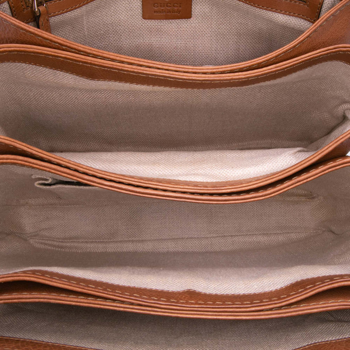 GG Canvas Marrakech Crossbody Brown - Gaby Paris