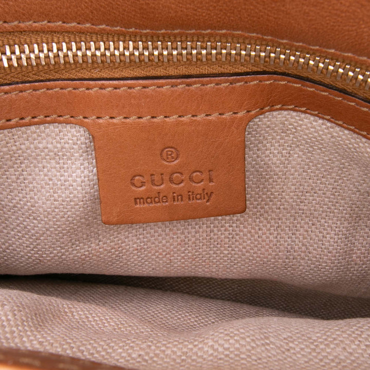 GG Canvas Marrakech Crossbody Brown - Gaby Paris
