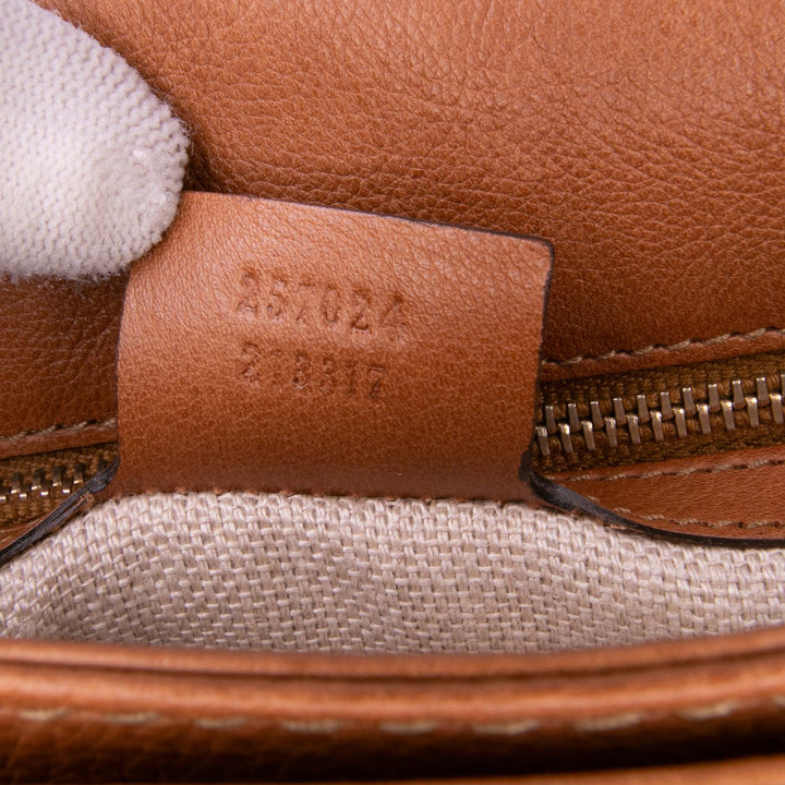 GG Canvas Marrakech Crossbody Brown - Gaby Paris