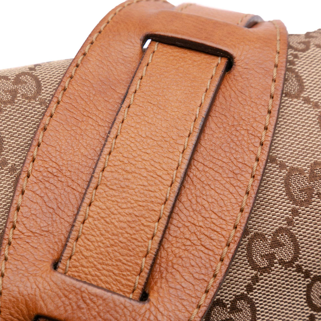 GG Canvas Marrakech Crossbody Brown - Gaby Paris