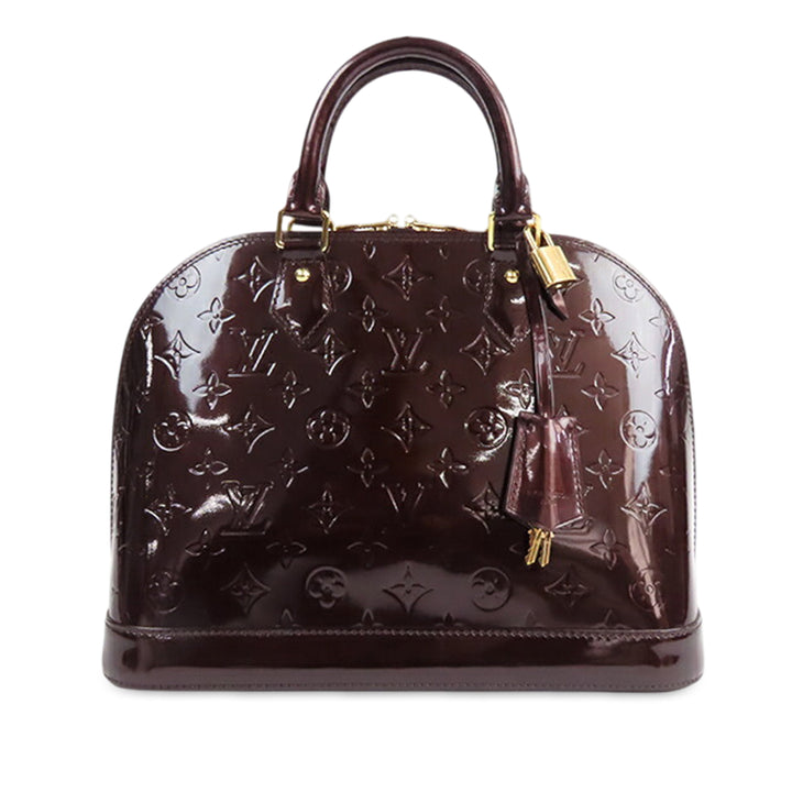 Louis Vuitton Monogram Vernis Alma PM