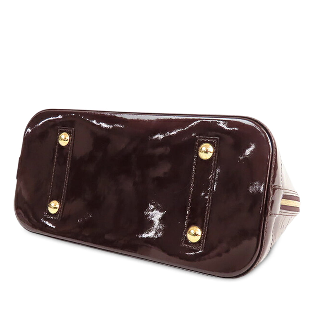 Louis Vuitton Monogram Vernis Alma PM