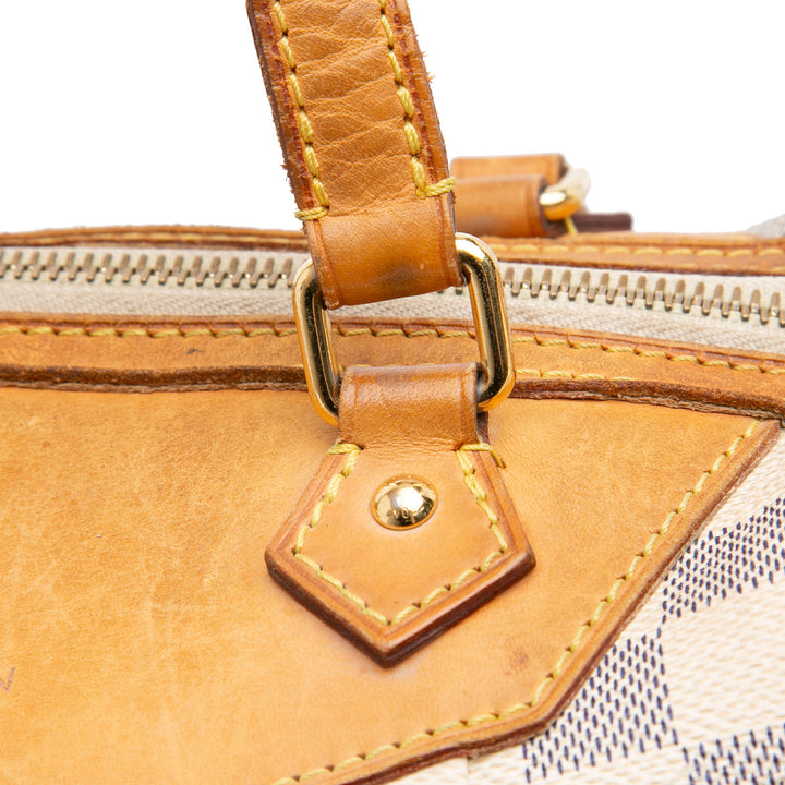 Damier Azur Siracusa GM White - Gaby Paris