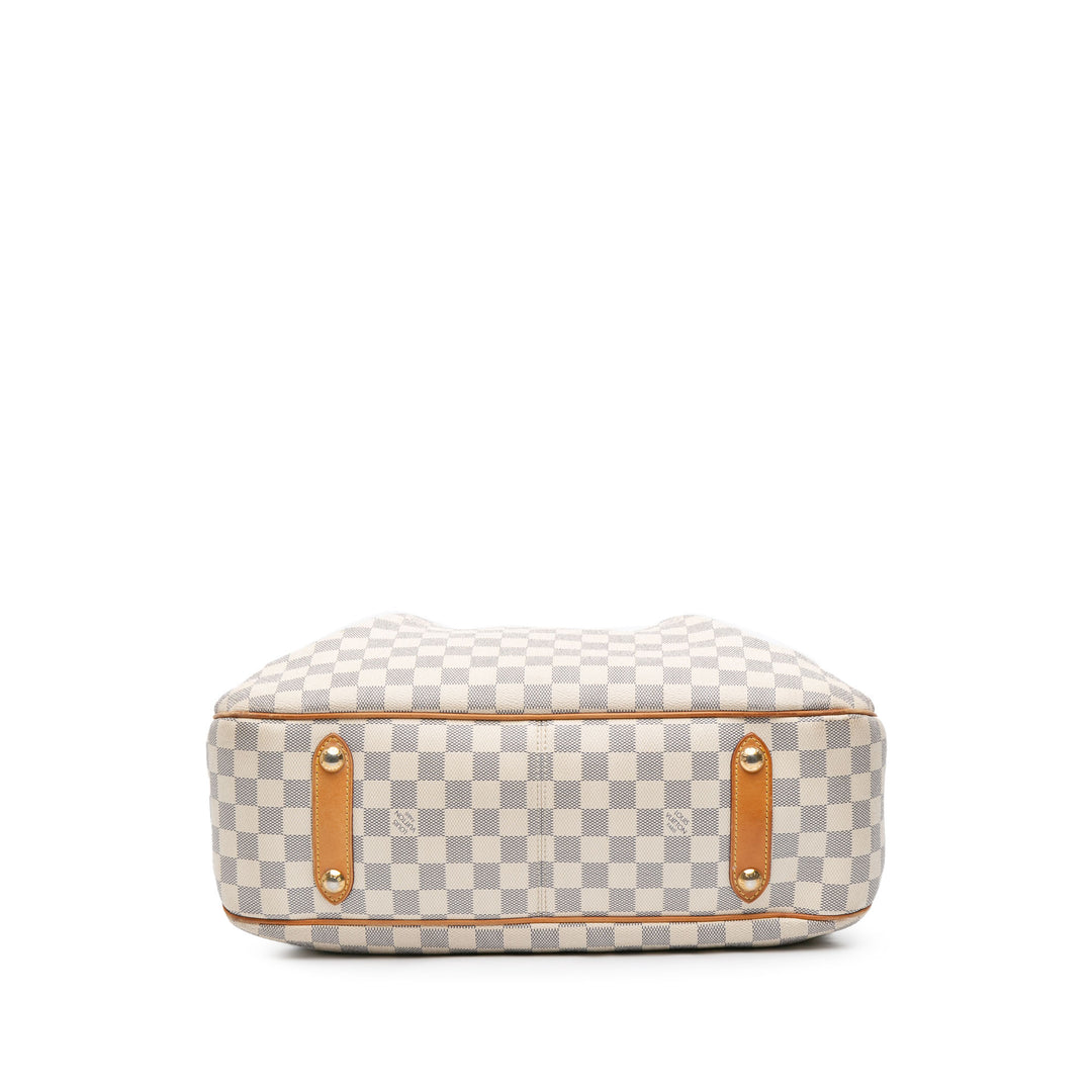 Damier Azur Siracusa GM White - Gaby Paris