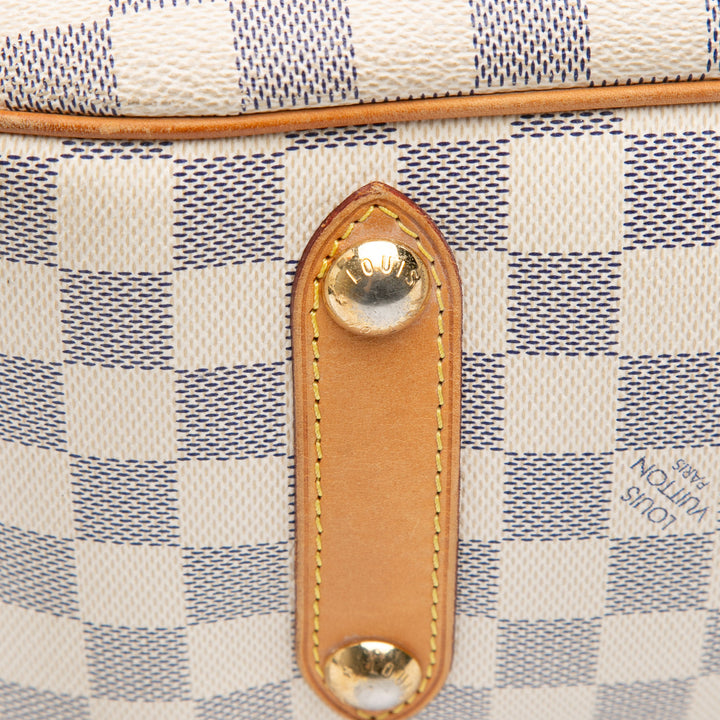 Damier Azur Siracusa GM White - Gaby Paris
