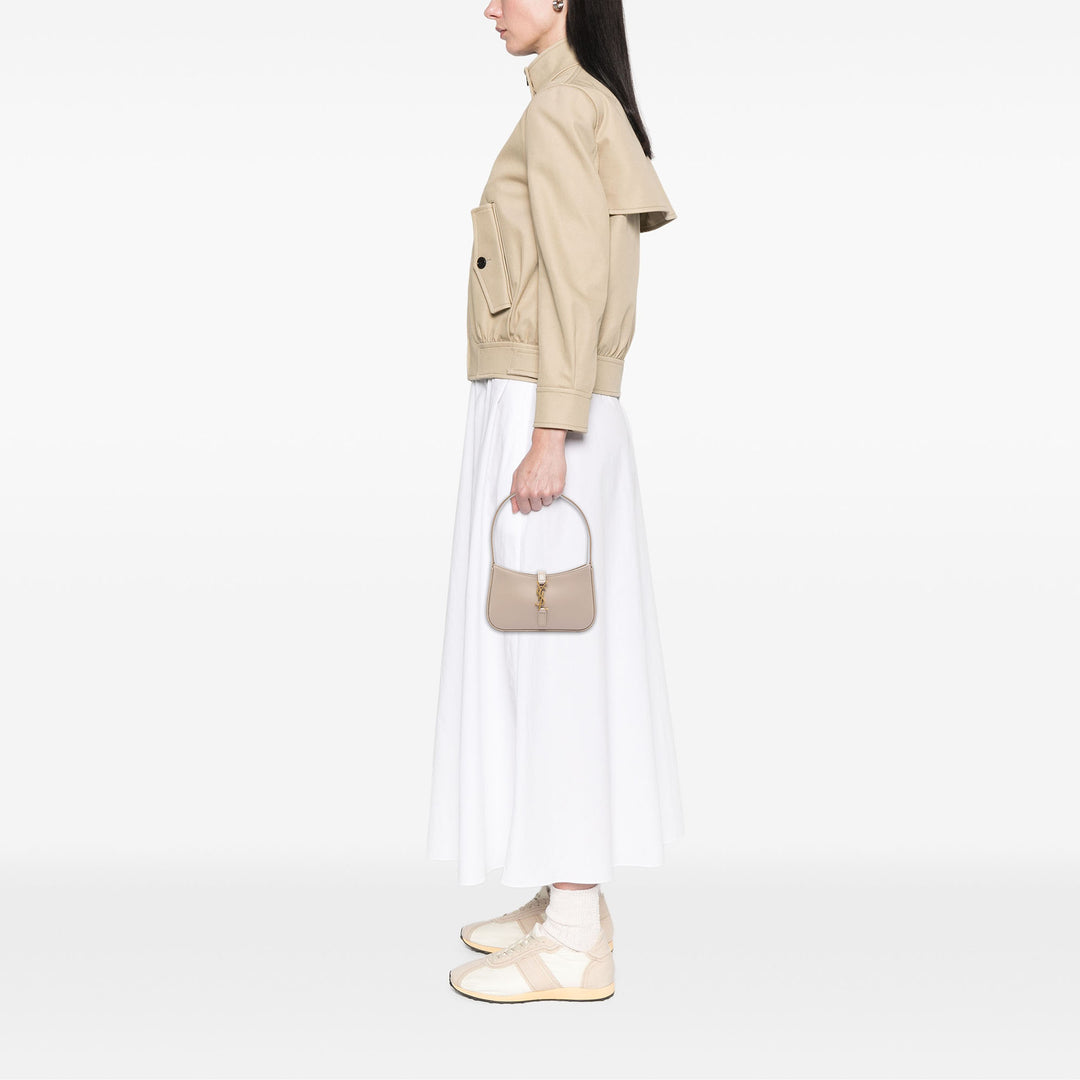 Saint Laurent Mini Smooth Cuir de veau Le 5 a 7
