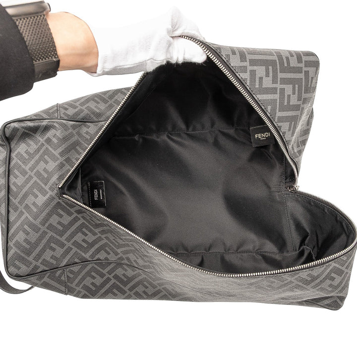 Zucca Shoe Étui Toile enduite Gris