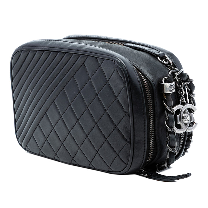 Chanel Mini Matelassé Cuir d’agneau Coco Boy Sac caméra