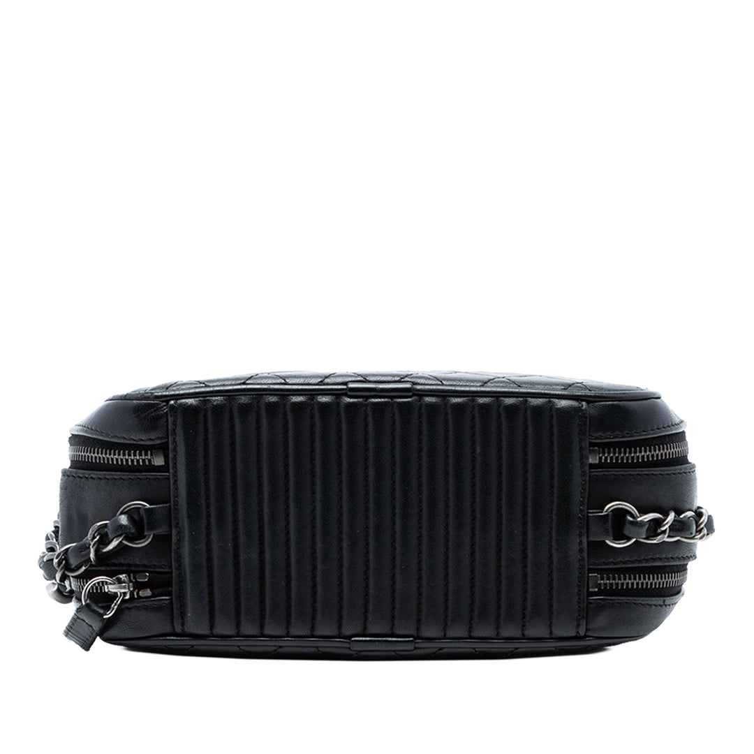 Chanel Mini Matelassé Cuir d’agneau Coco Boy Sac caméra