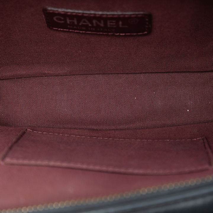 Chanel Mini Matelassé Cuir d’agneau Coco Boy Sac caméra