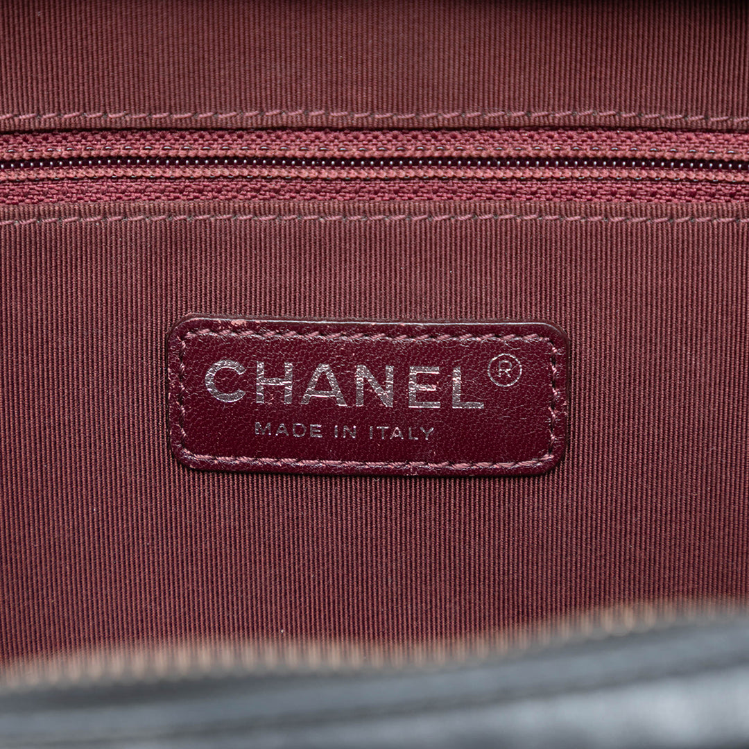 Chanel Mini Matelassé Cuir d’agneau Coco Boy Sac caméra