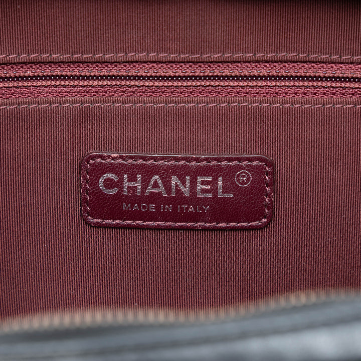 Chanel Mini Matelassé Cuir d’agneau Coco Boy Sac caméra