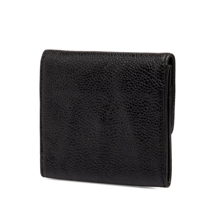 Chanel CC Porte-monnaie Cuir caviar Noir