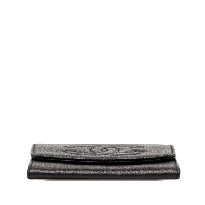 Chanel CC Porte-monnaie Cuir caviar Noir