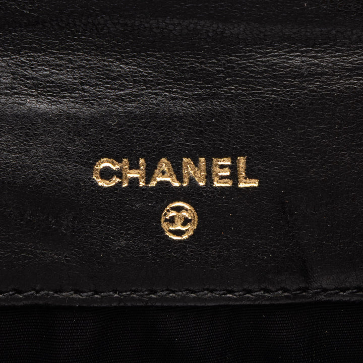 Chanel CC Porte-monnaie Cuir caviar Noir