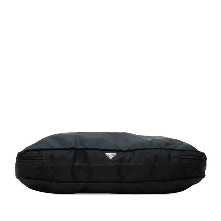 Prada Zippé Top Portfolio Nylon Tessuto