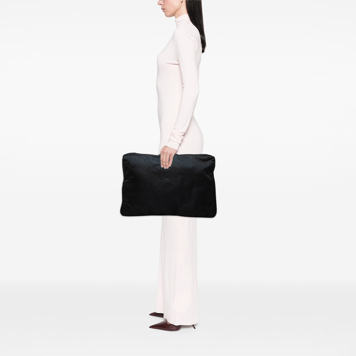Prada Zippé Top Portfolio Nylon Tessuto