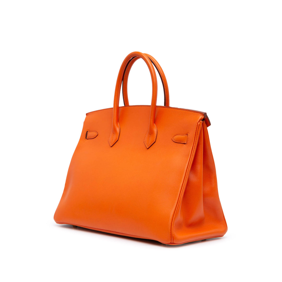 Swift Birkin Retourne 35 Orange - Gaby Paris