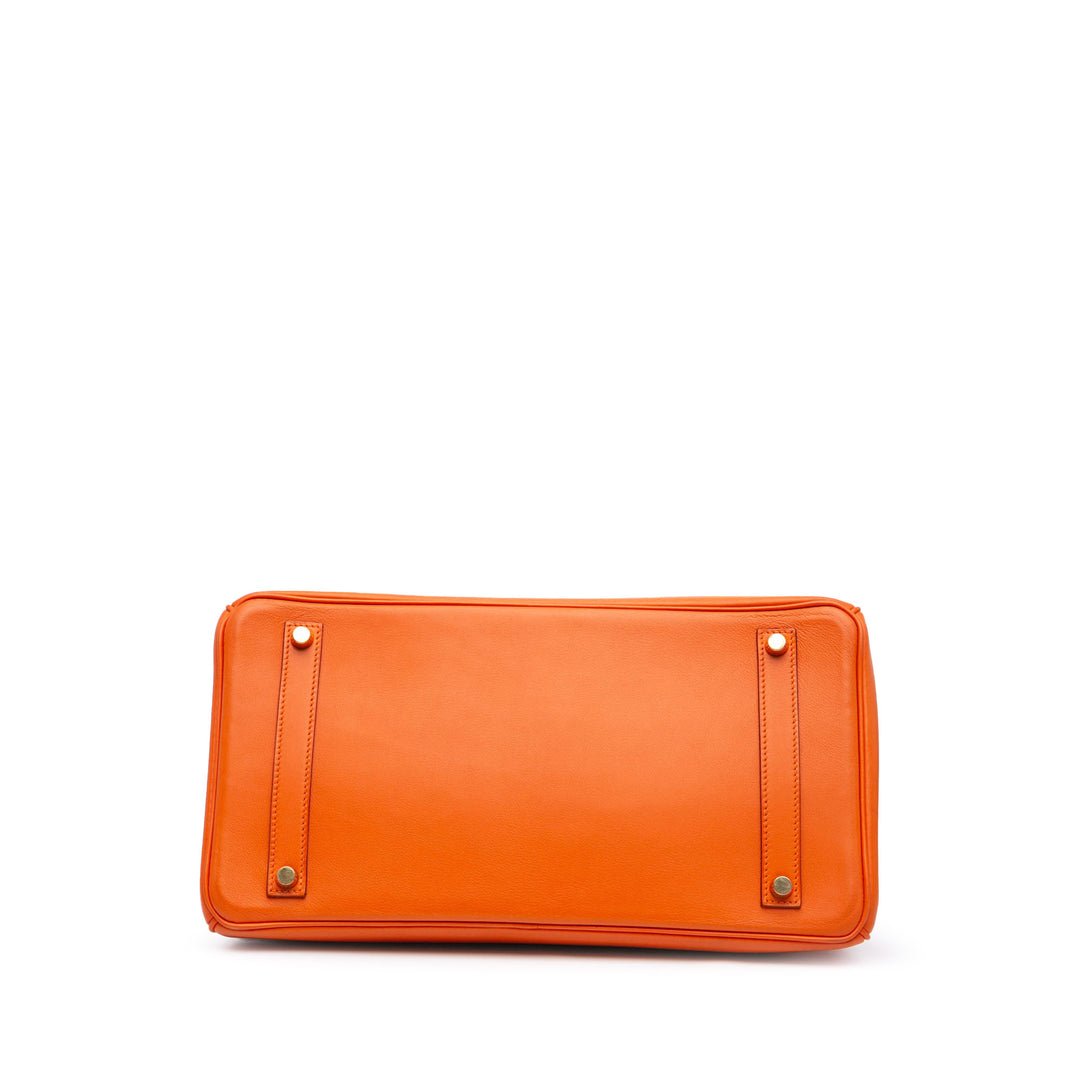 Swift Birkin Retourne 35 Orange - Gaby Paris