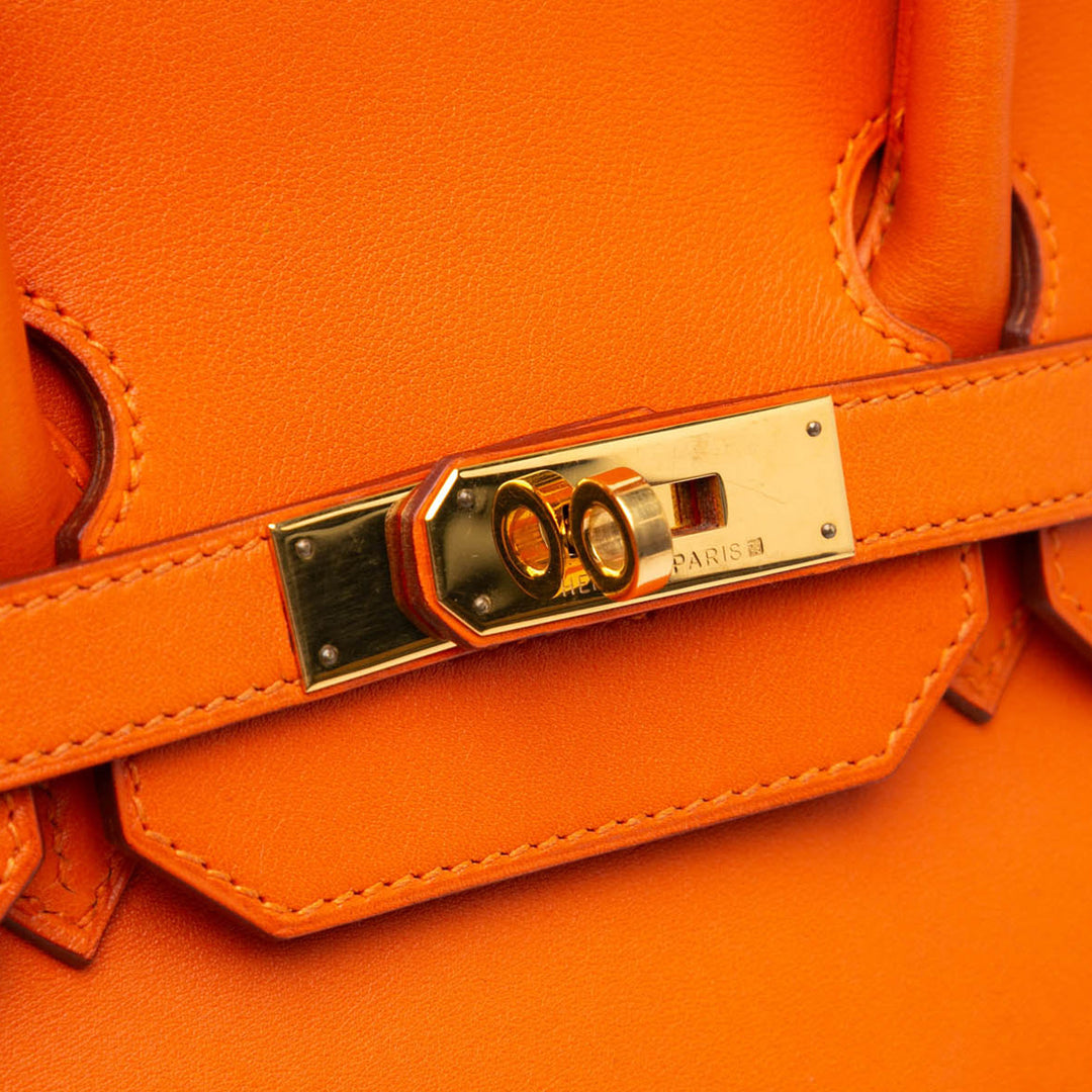 Swift Birkin Retourne 35 Orange - Gaby Paris