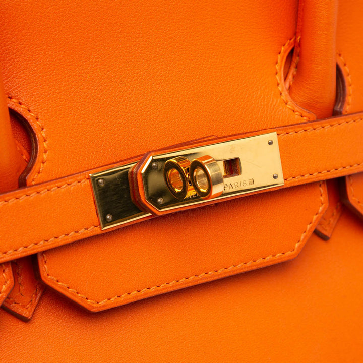 Swift Birkin Retourne 35 Orange - Gaby Paris