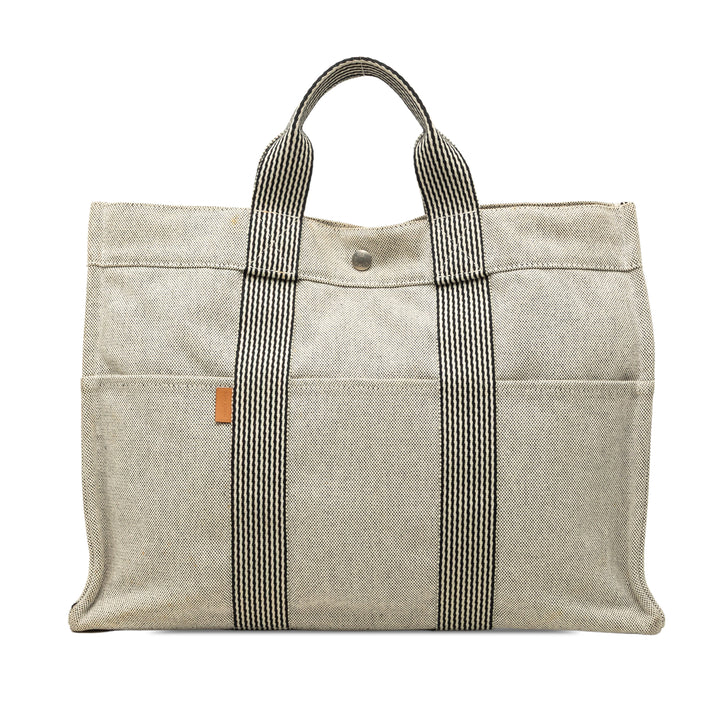 Hermès Fourre Tout MM Toile