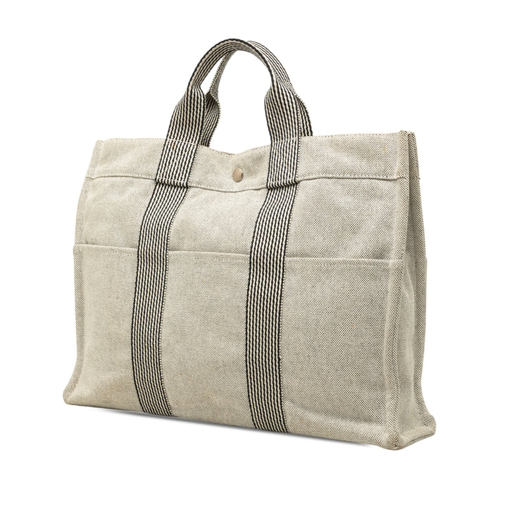 Hermès Fourre Tout MM Toile