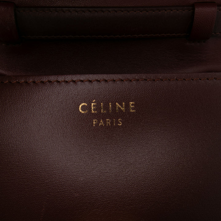 Celine Small Cuir de veau Classic Boîte Rouge