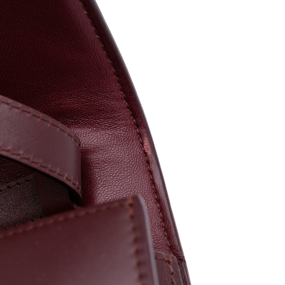 Celine Small Cuir de veau Classic Boîte Rouge